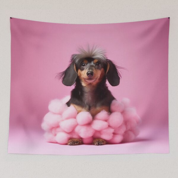 Item preview, Dachshund in Ball Gown - Beautiful Dog Art designed and sold by DigitalArties.
