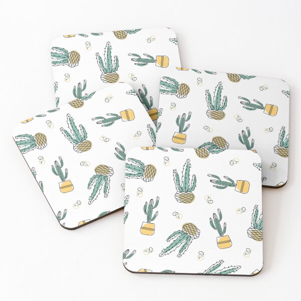 Item preview,  cacti in pastel colors with spots designed and sold by WonderworkLI.