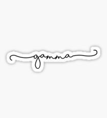 Gamma Sticker