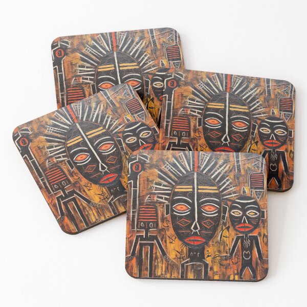 Item preview, Dreamtime Journey: Aboriginal Australians Canvas Print designed and sold by Art-Syndicate.
