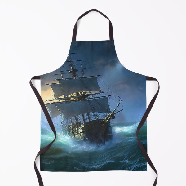 Item preview, An Ancient Galleon in a stormy sea designed and sold by AM FineArtPrints.