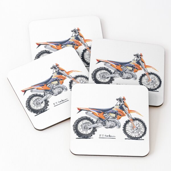 Item preview, Dirt bike xc300 in Orange and blue designed and sold by Francohanekom.