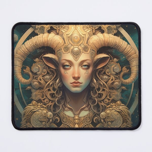 Item preview, Ram-punctiously Hilarious: Aries Zodiac Gear for the Unapologetically Spontaneous Rams! designed and sold by Silverstormer.