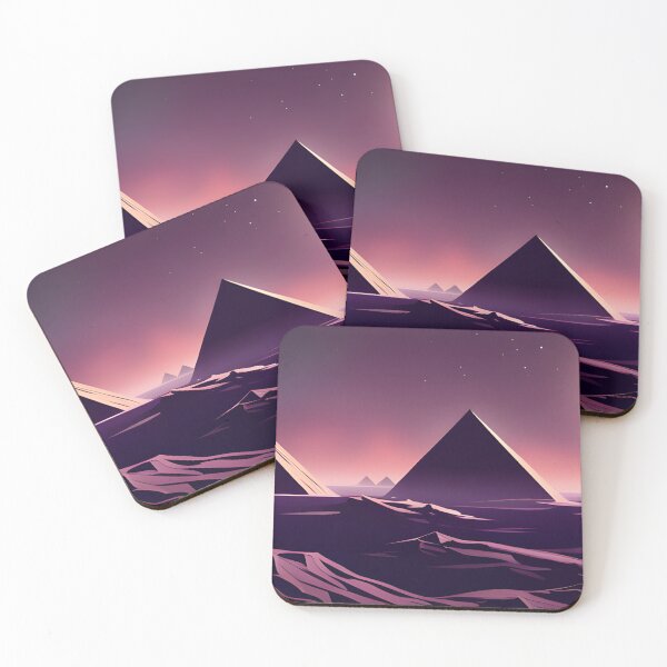 Item preview, Egyptian pyramids in space designed and sold by sienshine.