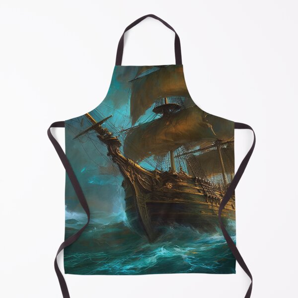 Item preview, An Ancient Galleon in a stormy sea designed and sold by AM FineArtPrints.