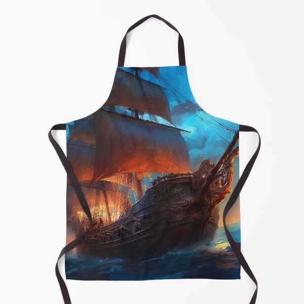 Item preview, An Ancient Galleon in a stormy sea designed and sold by AM FineArtPrints.