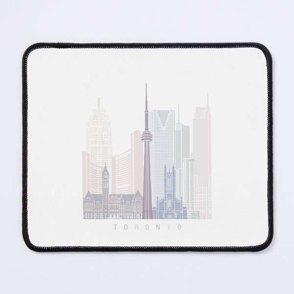 Item preview, TORONTO SKYLINE POSTER PASTEL designed and sold by paulrommer.