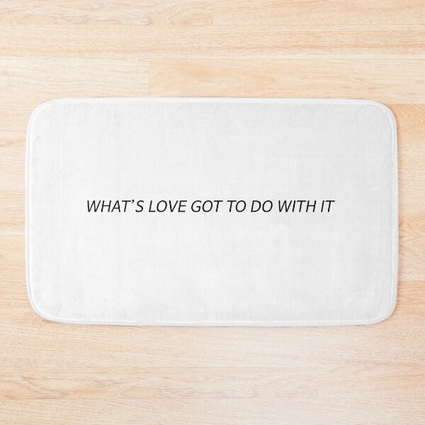 Item preview, WHAT'S LOVE GOT TO DO WITH IT designed and sold by koreanmood.