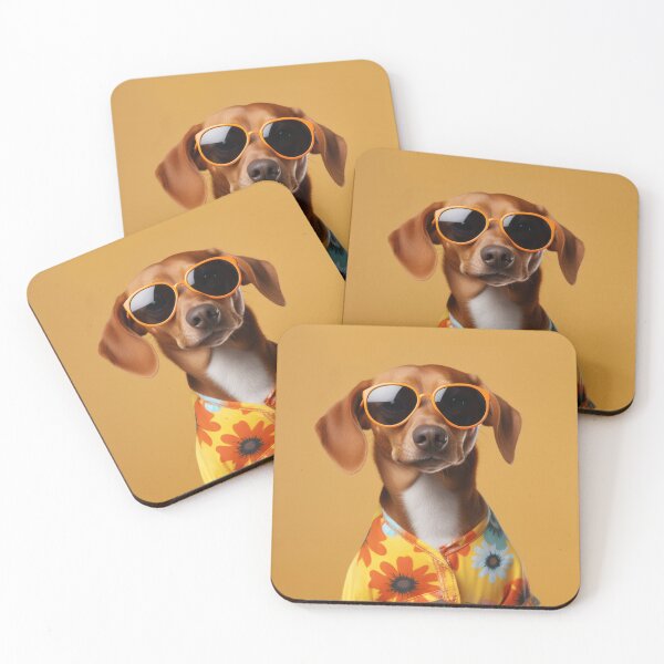 Item preview, 60s Groovy Dog designed and sold by RetroAnimals.