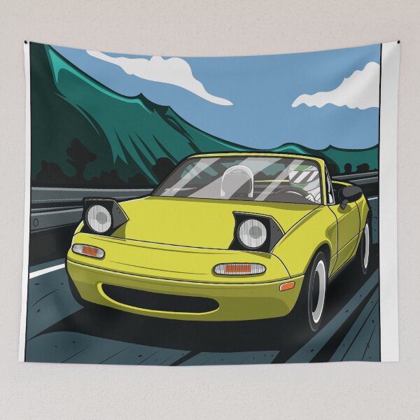Item preview, Yellow NA JDM Car Rolling designed and sold by dipoernomo.
