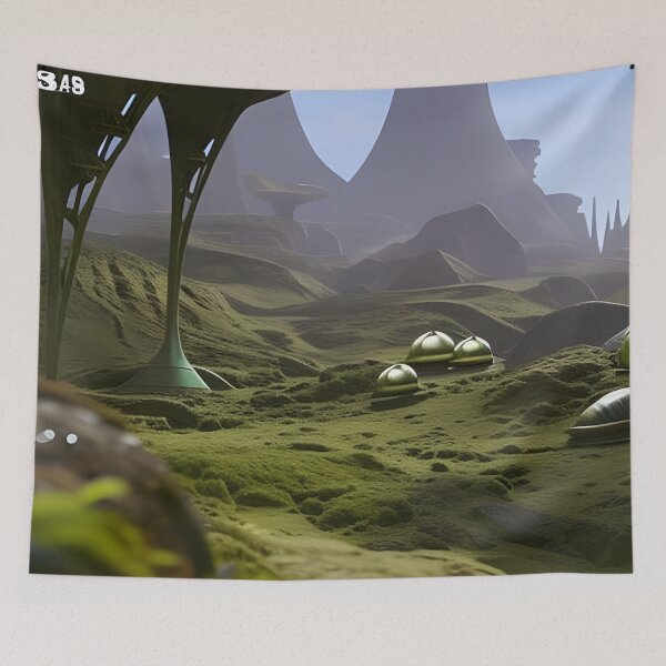 Item preview, A cyber garden in the future with robot snails designed and sold by Typar.