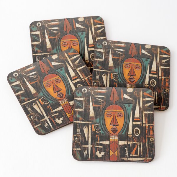Item preview, Sacred Totems: Aboriginal Australian Inspired Artwork designed and sold by Art-Syndicate.