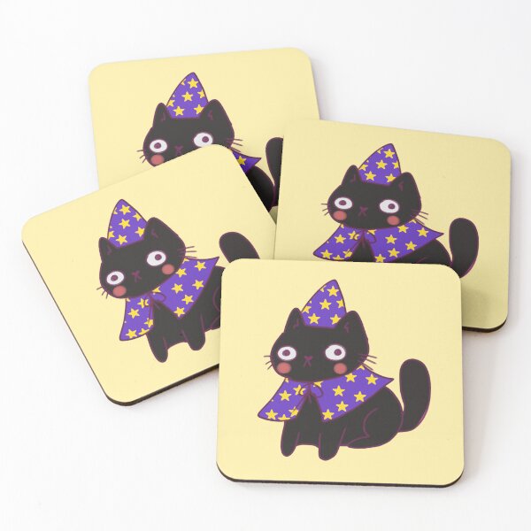 Item preview, Black wizard cat designed and sold by Mayarart.