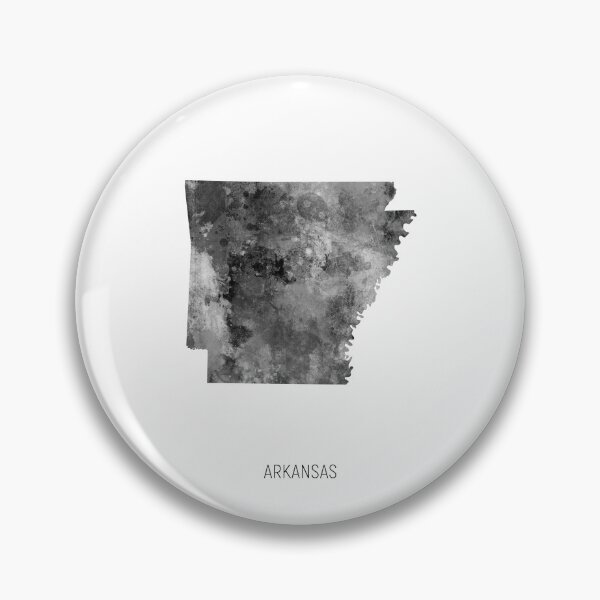 Item preview, Arkansas Watercolor Map designed and sold by ArtPrints.