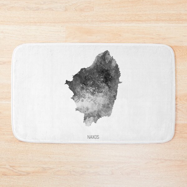 Item preview, Naxos Watercolor Map designed and sold by ArtPrints.