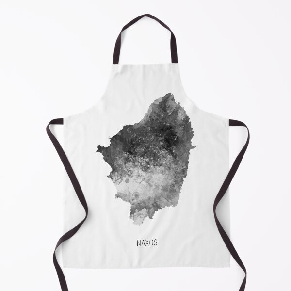 Item preview, Naxos Watercolor Map designed and sold by ArtPrints.
