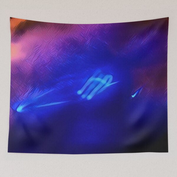 Item preview, Abstract Blue and Pink  designed and sold by MidnightRain.