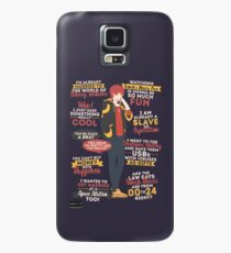 707 Quotes Case/Skin for Samsung Galaxy