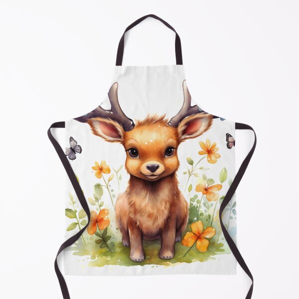 Item preview, Elk Animal Clipart, North America Animal, American Fauna Art, American Mammal, Wildlife Species, Watercolor Graphic designed and sold by CoolorPaint.