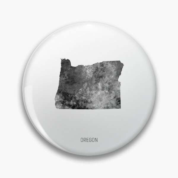 Item preview, Oregon Watercolor Map designed and sold by ArtPrints.