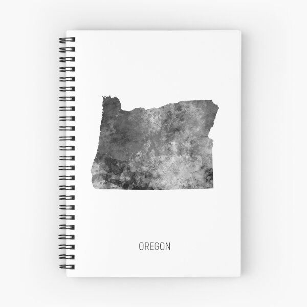 Item preview, Oregon Watercolor Map designed and sold by ArtPrints.