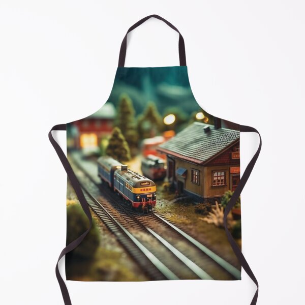 Item preview, Miniature Train And Station designed and sold by AdrianGrosu.