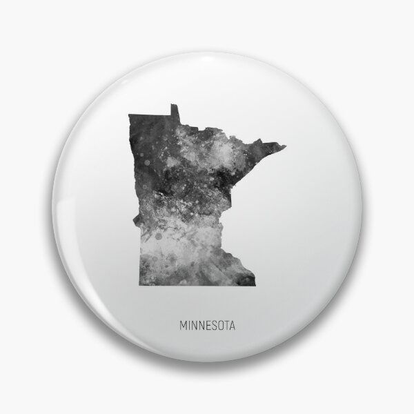Item preview, Minnesota Watercolor Map designed and sold by ArtPrints.