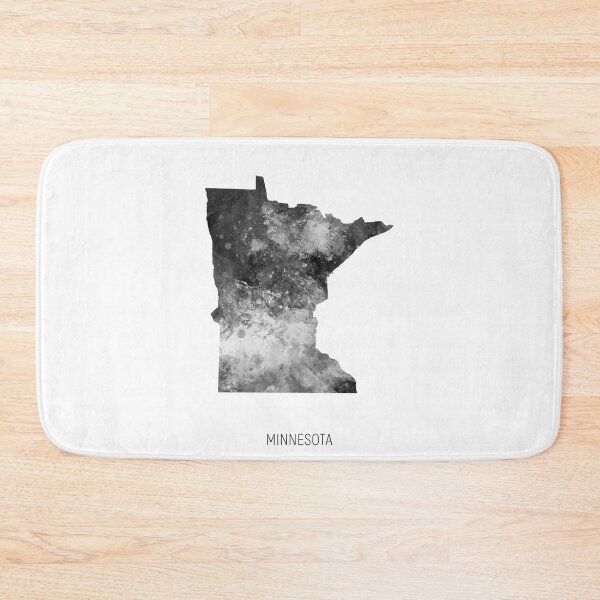 Artikelvorschau, Minnesota Watercolor Map entworfen und verkauft von ArtPrints.