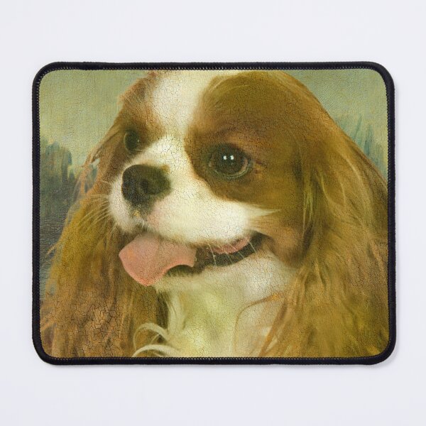 Item preview, Mona Lisa Cavalier King Charles Spaniel designed and sold by Furry And Purry.