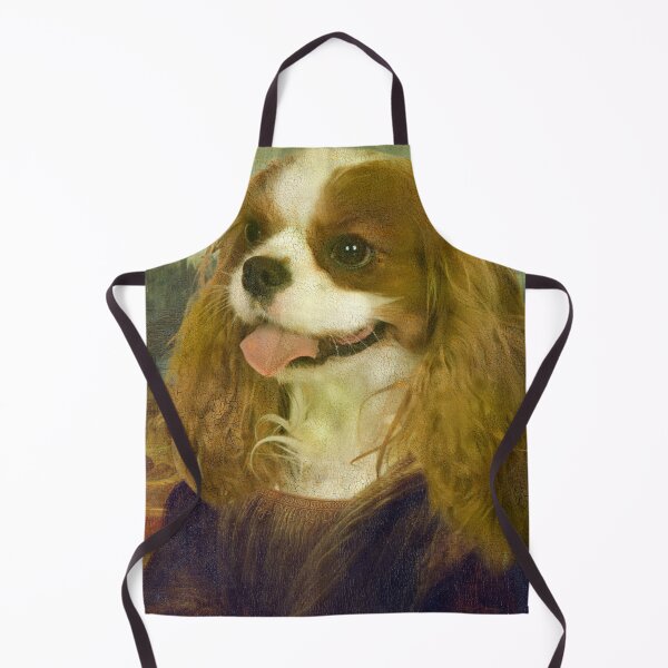 Item preview, Mona Lisa Cavalier King Charles Spaniel designed and sold by Furry And Purry.