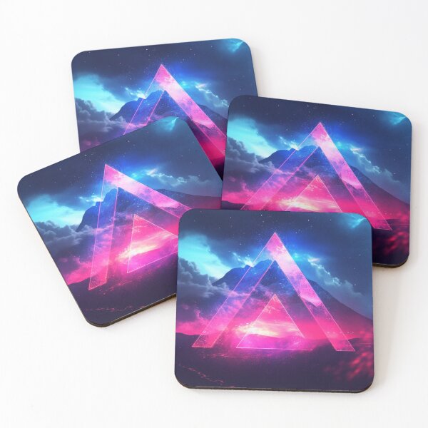 Item preview, Vaporwave Triangle Chillwave Neon designed and sold by Nightarcade.