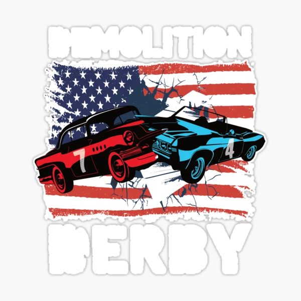 Patriotic Derby Car Dry Transfer Decals, Hobby Lobby