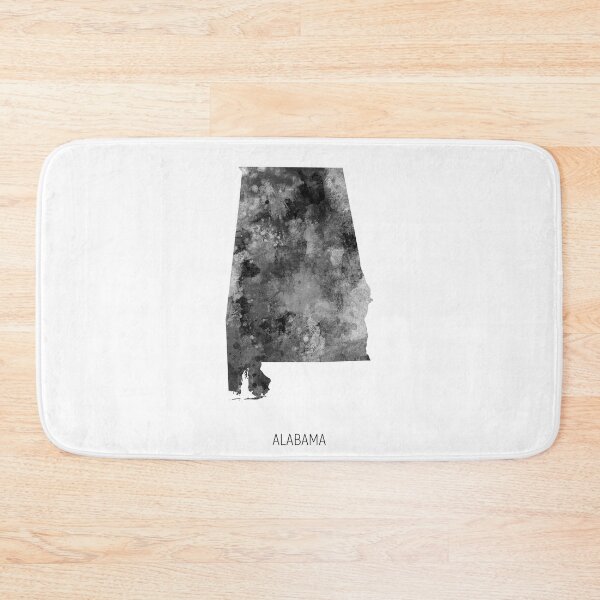 Item preview, Alabama Watercolor Map designed and sold by ArtPrints.