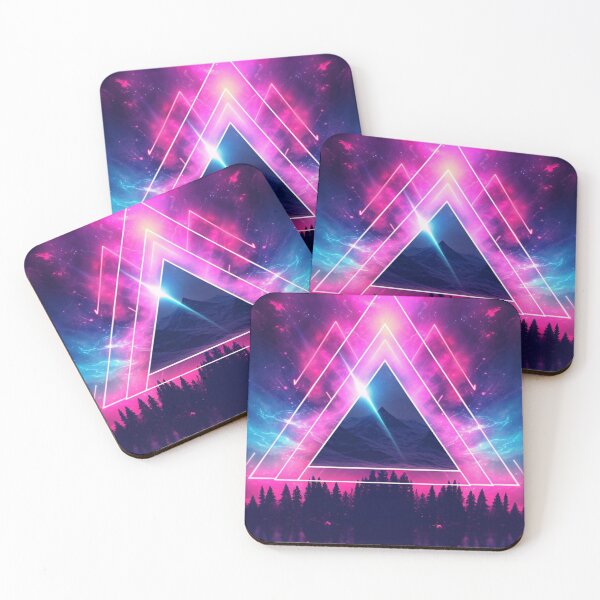 Item preview, Vaporwave Triangle Chillwave Neon designed and sold by Nightarcade.