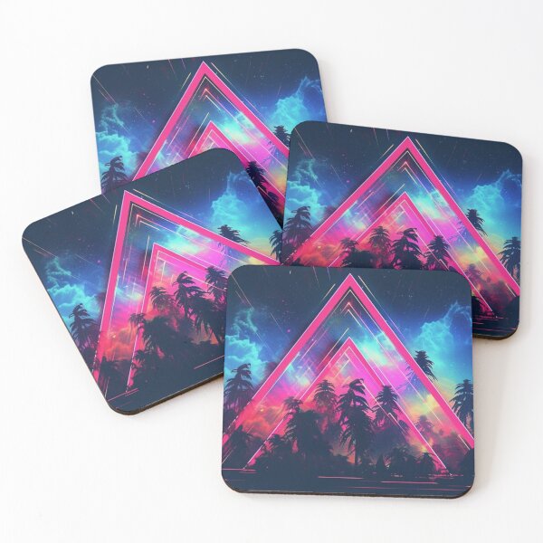 Item preview, Vaporwave Triangle Chillwave Neon designed and sold by Nightarcade.