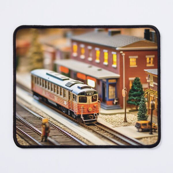 Item preview, Miniature Train And Station designed and sold by AdrianGrosu.
