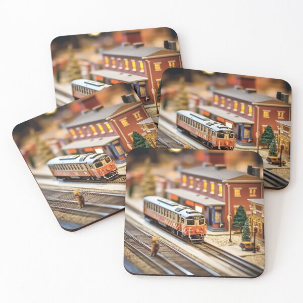 Item preview, Miniature Train And Station designed and sold by AdrianGrosu.