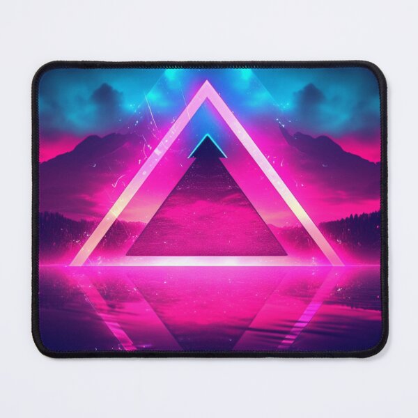 Item preview, Vaporwave Triangle Chillwave Neon designed and sold by Nightarcade.