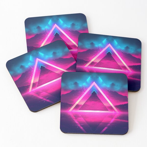Item preview, Vaporwave Triangle Chillwave Neon designed and sold by Nightarcade.