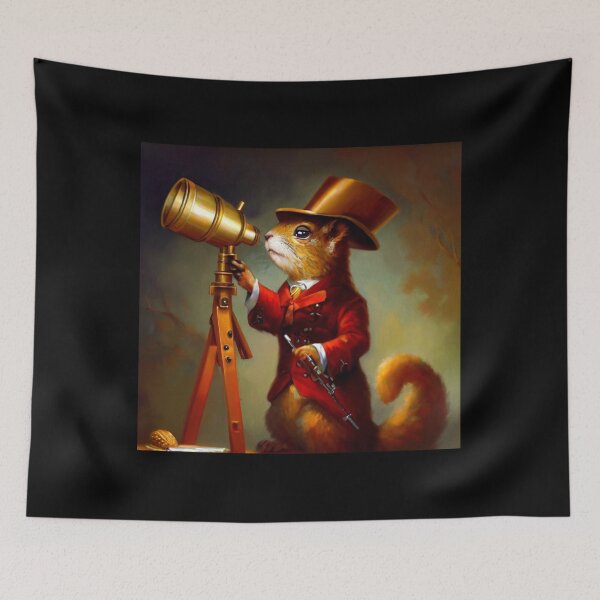 Item preview, Squirrel Astronomer designed and sold by CrankyOldDude.