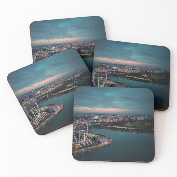 Item preview, Singapore Flyer Aerial Night View designed and sold by SarahSison.