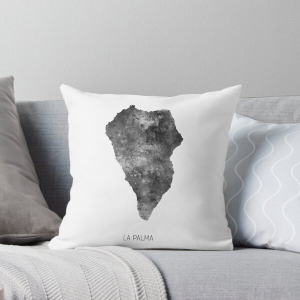 Item preview, La Palma Watercolor Map designed and sold by ArtPrints.
