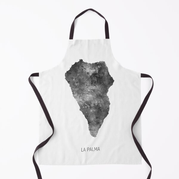 Item preview, La Palma Watercolor Map designed and sold by ArtPrints.