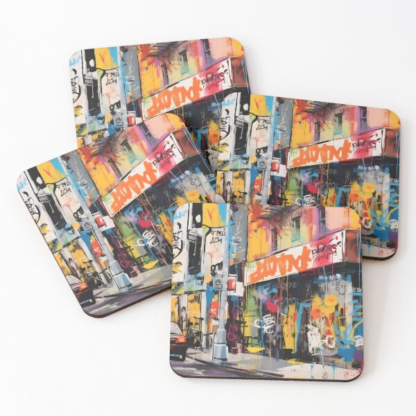 Item preview, Urban Abstractions: Embracing the Energy of Street Art designed and sold by Halexit.