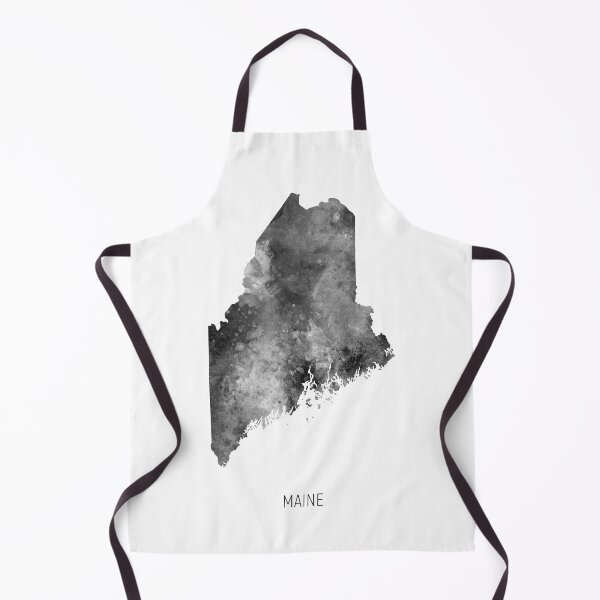 Item preview, Maine Watercolor Map designed and sold by ArtPrints.