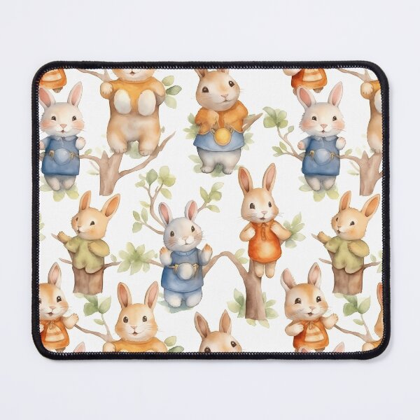 Item preview, The Klopfer family - The Easter Puppies - The friendly rabbit family - Easter motif designed and sold by Pixelboys.