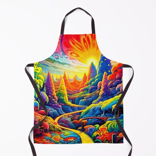Item preview, Psychedelic Rainbow Land designed and sold by NRGArtwork.