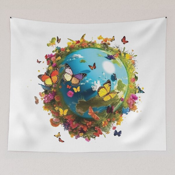 Item preview, Blue Earth Planet Blooming designed and sold by AdrianGrosu.