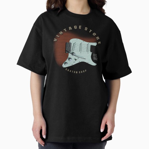 Vintage Guitars Oversized T-Shirt