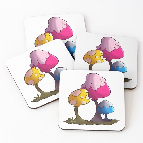 Item preview, Pansexual mushrooms designed and sold by arviemarii.